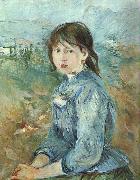 Berthe Morisot The Little Girl from Nice oil on canvas